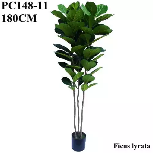 Artificial Ficus Lyrata Tree, 180 CM